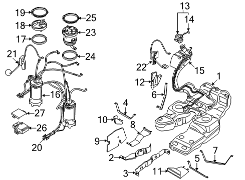 Audi 079-127-026-AB Fuel Pump