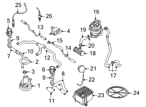 Audi 078-133-817-C Tube