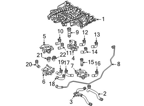 Audi 9J1-965-567-G Water Pump