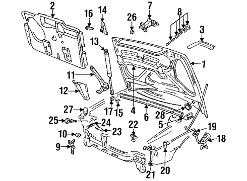 Audi 8G0-823-480-D Lock