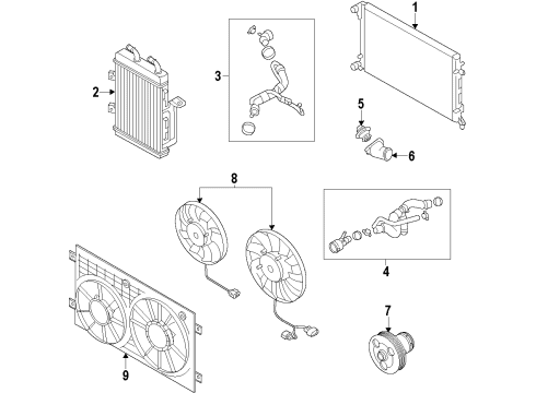 Audi 07K-121-011-K Water Pump