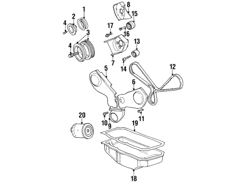 Audi 078-903-137-AQ Serpentine Belt