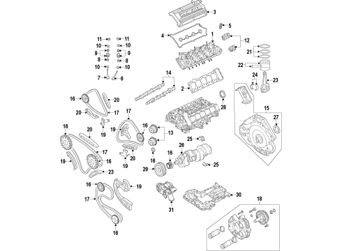 Audi 07L-103-051-C Front Crank Seal