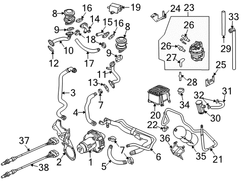 Audi 8E1-721-523-G Pedal Travel Sensor