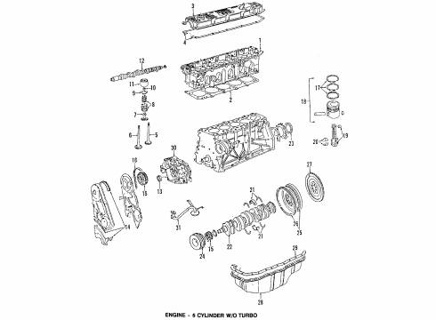 Audi 069-109-140 Front Cover Gasket