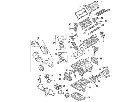 Audi 06C-198-151-B Piston Ring Set