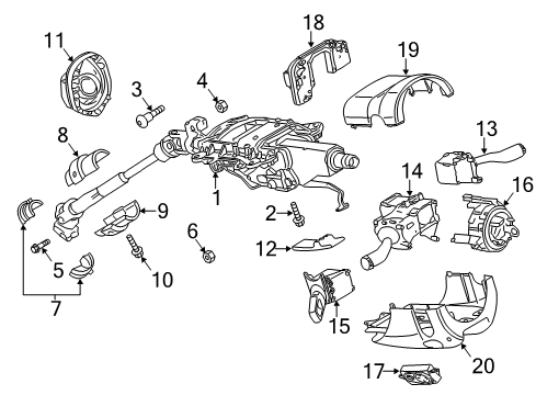 Audi 7L0-947-561 Parking Brake Warning Switch