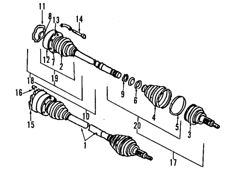 Audi 4A0-905-105-B Ignition Coil