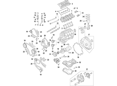 Audi 079-105-019-F Crankshaft