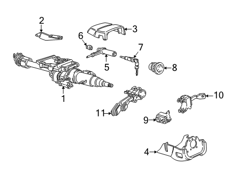 Audi 4D0-947-563 Parking Brake Warning Switch