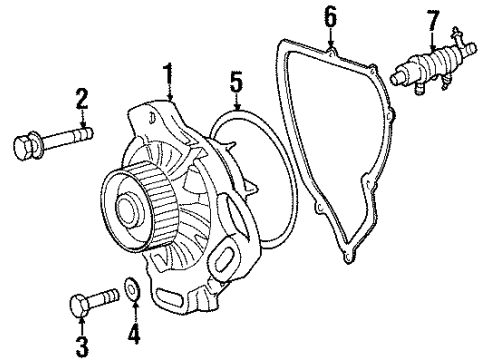 Audi 054-903-137-B Serpentine Belt