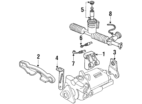 Audi 054-145-155-B Power Steering Pump