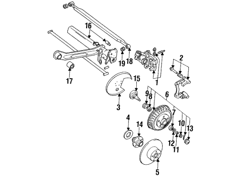 Audi 431-501-219 Inner Bearing Washer