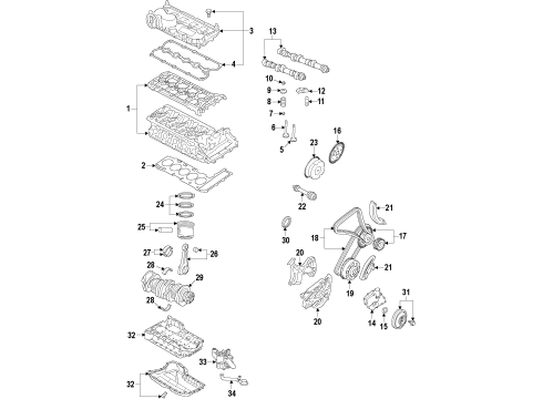 Audi 07K-115-121-F Crankshaft Gear