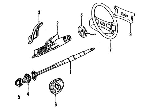 Audi 893-845-099-K Windshield