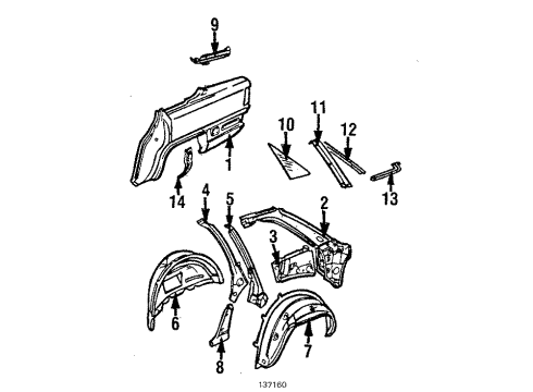 Audi 811-035-509 Antenna Assembly