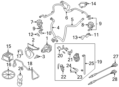 Audi 06B-133-317-AF Fuel Rail