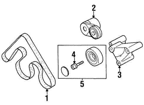 Audi 078-903-137-P Serpentine Belt