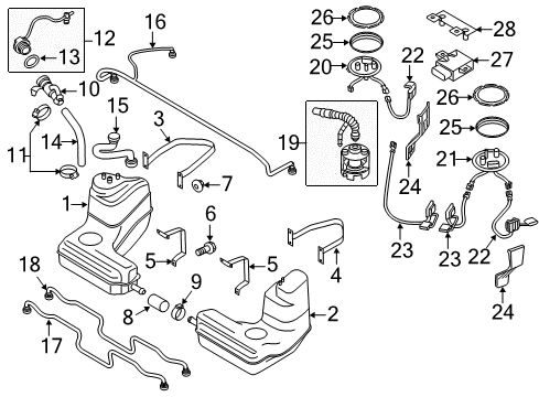 Audi 07L-127-025-N Fuel Pump