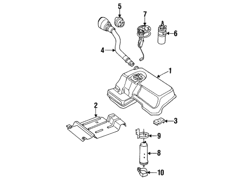 Audi 443-201-551-AA Filler Cap