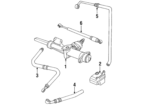 Audi 054-145-165-GX Power Steering Pump