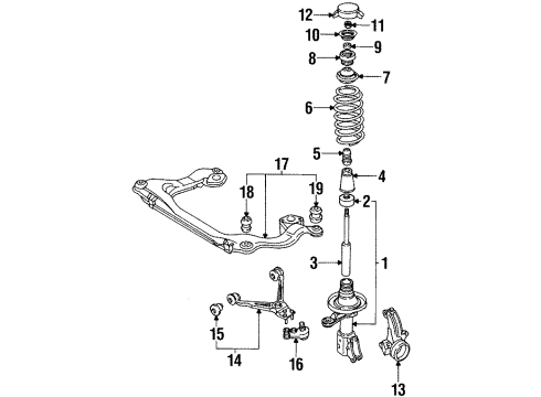 Audi 895-407-365-A Ball Joint