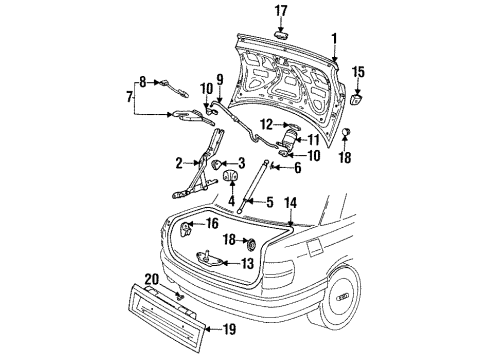 Audi 4A0-862-257-H Vacuum Pump