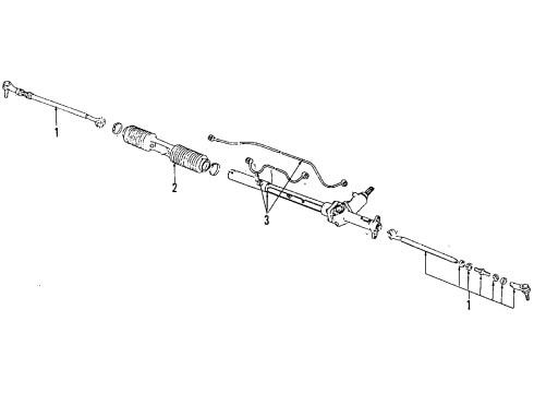 Audi 4D0-422-893-B Power Steering Pressure Hose