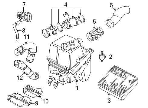 Audi 077-906-265-E Rear Oxygen Sensor