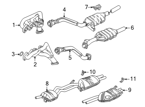 Audi 4D0-254-350-BX Catalytic Converter