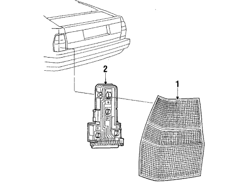 Audi 855-945-218-A Lens