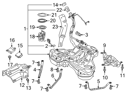 Audi 4K0-971-727 Pressure Sensor Harness