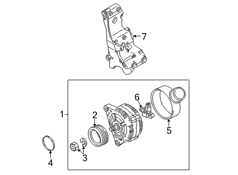 Audi 06C-903-016-BX Alternator