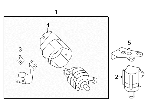 2017 Audi A3 Water Pump