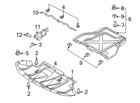 2005 Audi S4 Splash Shields