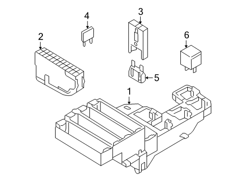 2010 Audi S5 Fuse & Relay