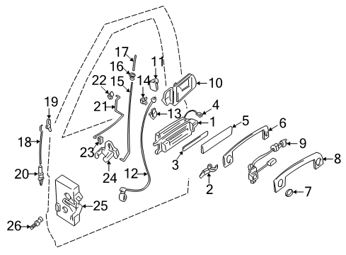 1994 Audi 90 Quattro Door & Components