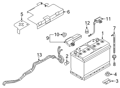 2013 Audi A7 Quattro Battery