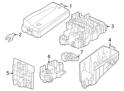 2023 Audi RS3 Fuse & Relay