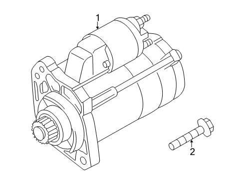 2008 Audi S8 Starter