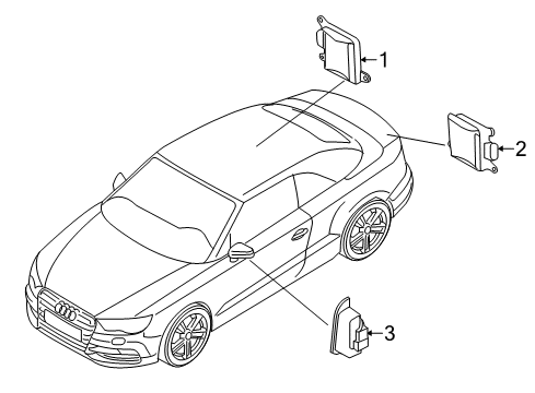 2015 Audi A3 Electrical Components