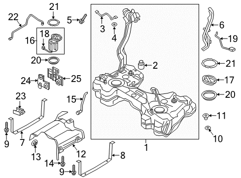 2017 Audi TT Quattro Fuel Supply