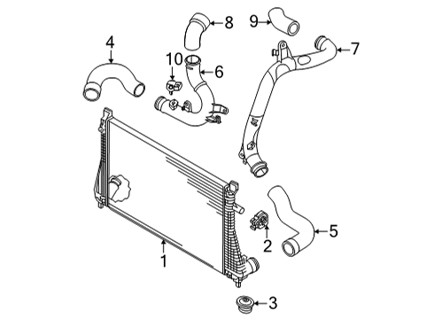 2024 Audi A3 Intercooler