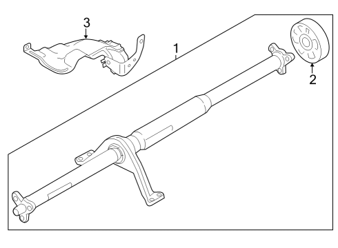 2023 Audi RS3 Drive Shaft - Rear