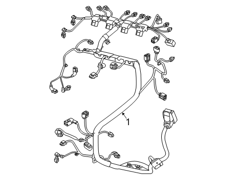 2015 Audi A3 Wiring Harness