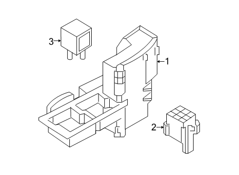 2022 Audi S6 Fuse & Relay