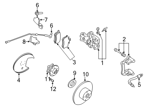 2003 Audi A6 Rear Brakes