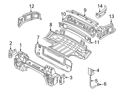 2006 Audi TT Stowage Compartment