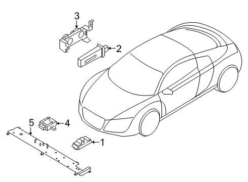 2015 Audi R8 Tire Pressure Monitoring