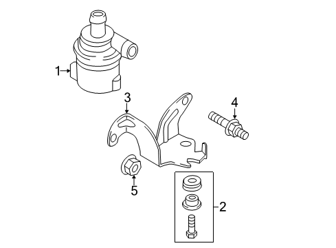 2014 Audi Q5 Water Pump